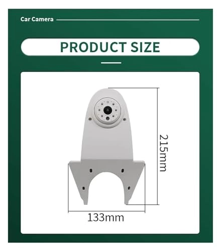 Rear View Camera Fisheye - Night vision Wired 1080P
