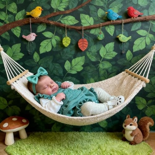 LOULOU Reborn Baby Doll - 20 Inch Soft Cloth Body & Vinyl Limbs Sleeping Ages 3+