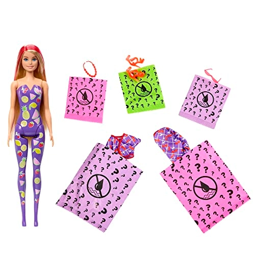 Barbie Sweet Fruit Series - Color Reveal Doll Scented
