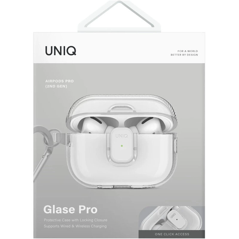 Case for AirPods Pro 2Nd Gen - Shock-absorbent Lockable