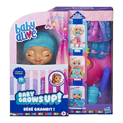 Grow & Talk Doll - Grows 10cm 8 Accessories Ages 3+