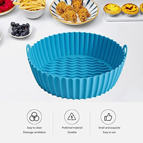 Silicone Air Fryers Basket Replacemen - 8.5inch