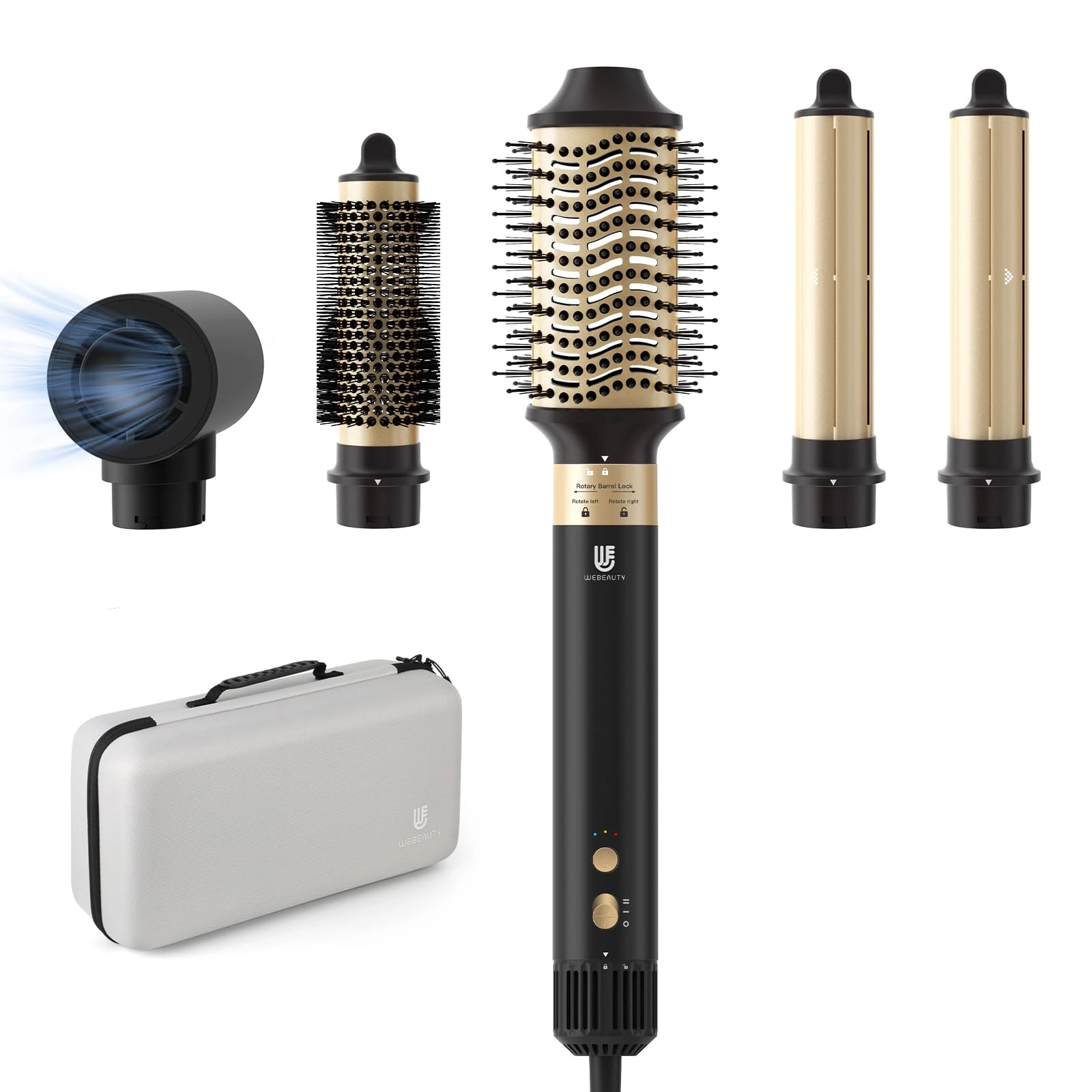 webeauty F9A - 6 in 1 Hot Air Brush