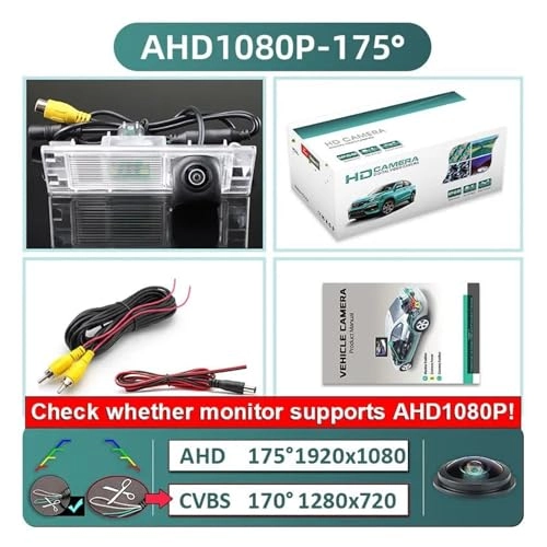 GAF-LS8008 - Top Starlight Night Vision Wire AHD 1080P or 720P