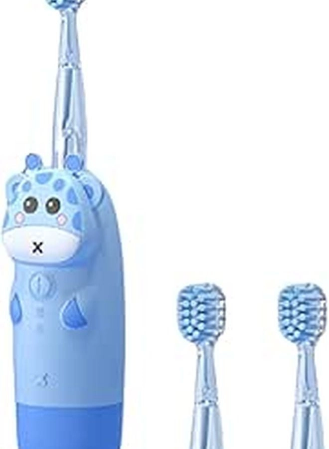 HAKIDZEL Electric Toothbrush Set - 4 Pack Sonic USB Rechargeable