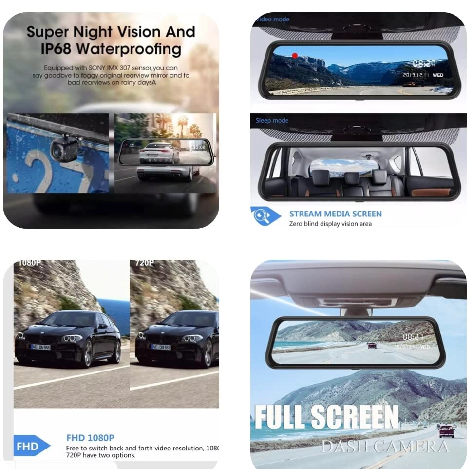 2 in 1 Front Rear DashCam - 1080p