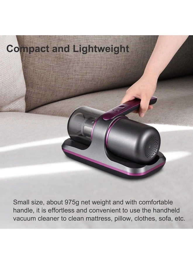 3-in-1 UV Vacuum Cleaner & Mite Remover - 10000Pa 3-Speed LCD Display