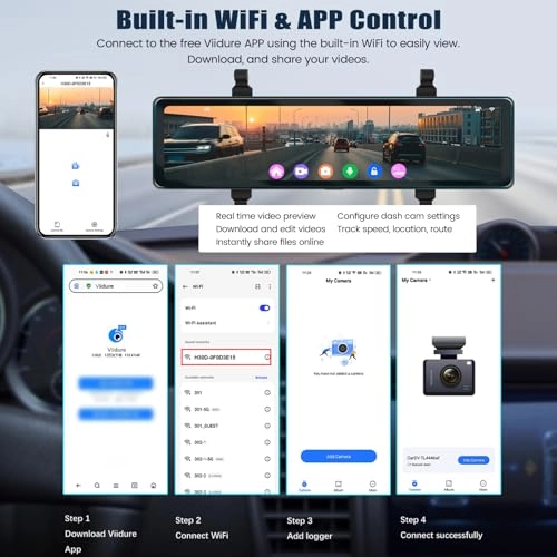 Mirror Dash Cam - 2160p