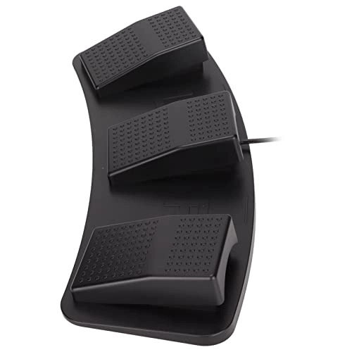 USB Triple Foot Switch Pedal - Wired USB