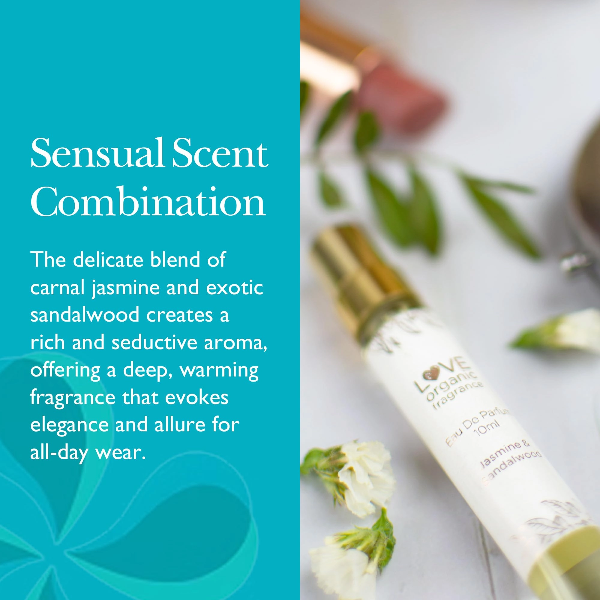 Jasmine & Sandalwood Eau de Parfum 10ml