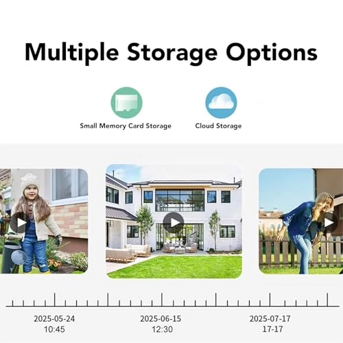 Triple Lens Security Camera 1080p