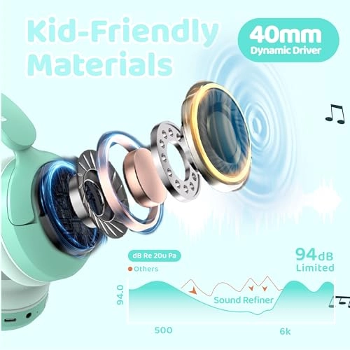 Kids Headphones Wireless Headphone