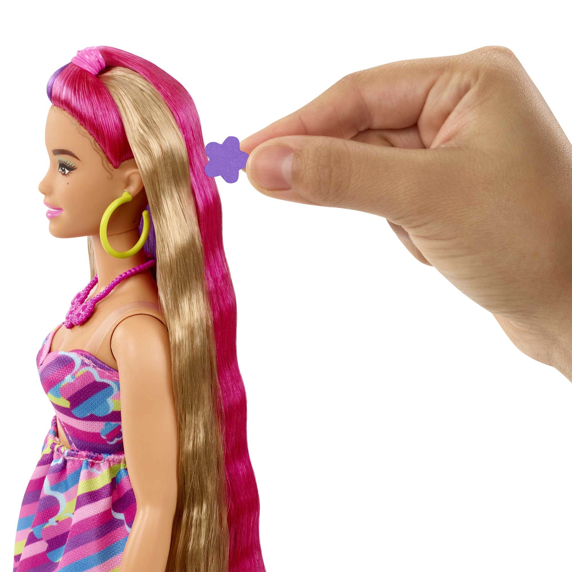 Barbie Totally Hair - Pink 8.5in hair