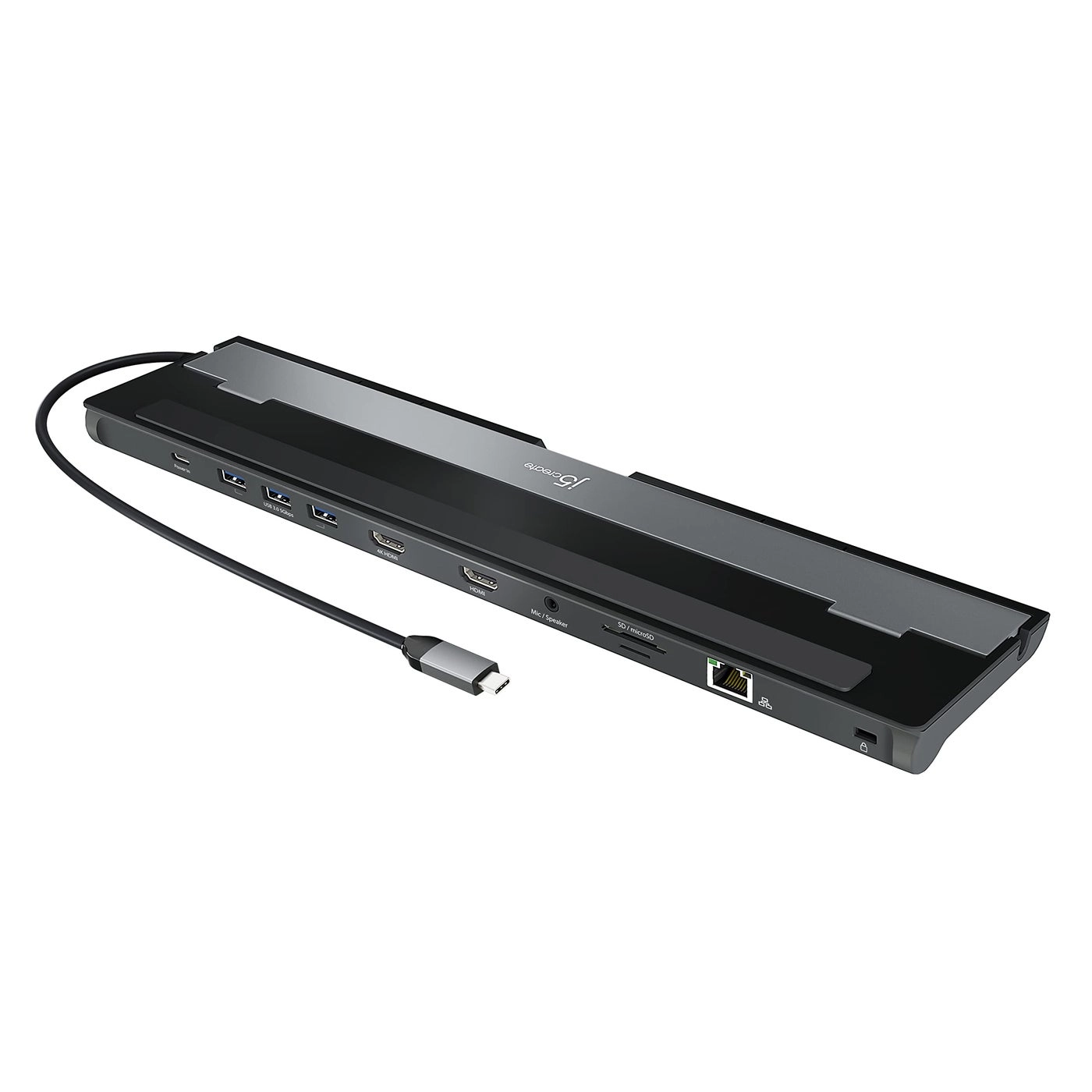 USB-C Dual HDMI Docking Station JCD542 - 4K + 1080p Dual HDMI PD 100W