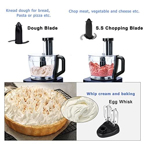 11-in-1 Food Processor and Blender - 3.2L 1100W