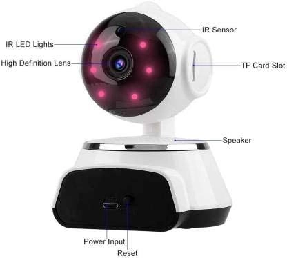 360 IP Camera - 64GB 1080p Night Vision