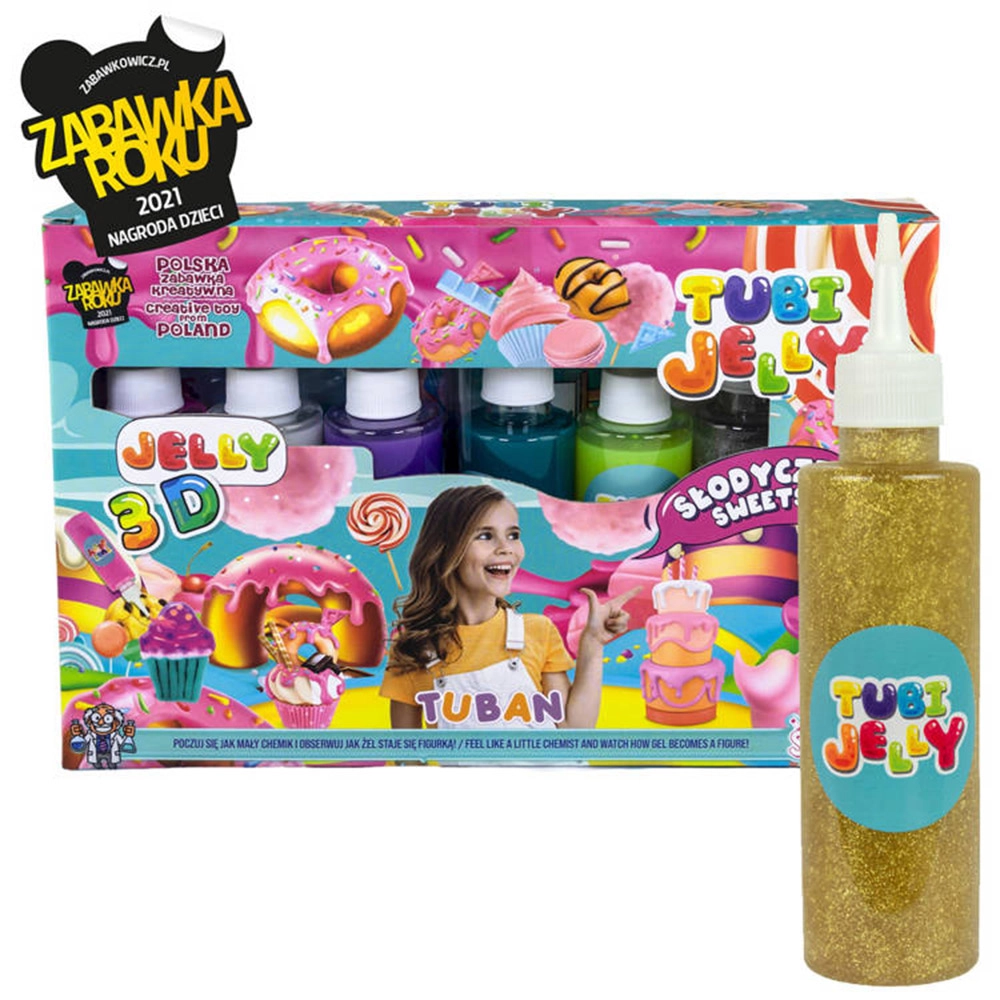 Tubi Jelly Set Sweets - 3+ years