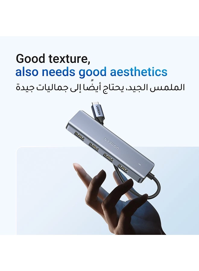 4-in-1 USB Type C Hub