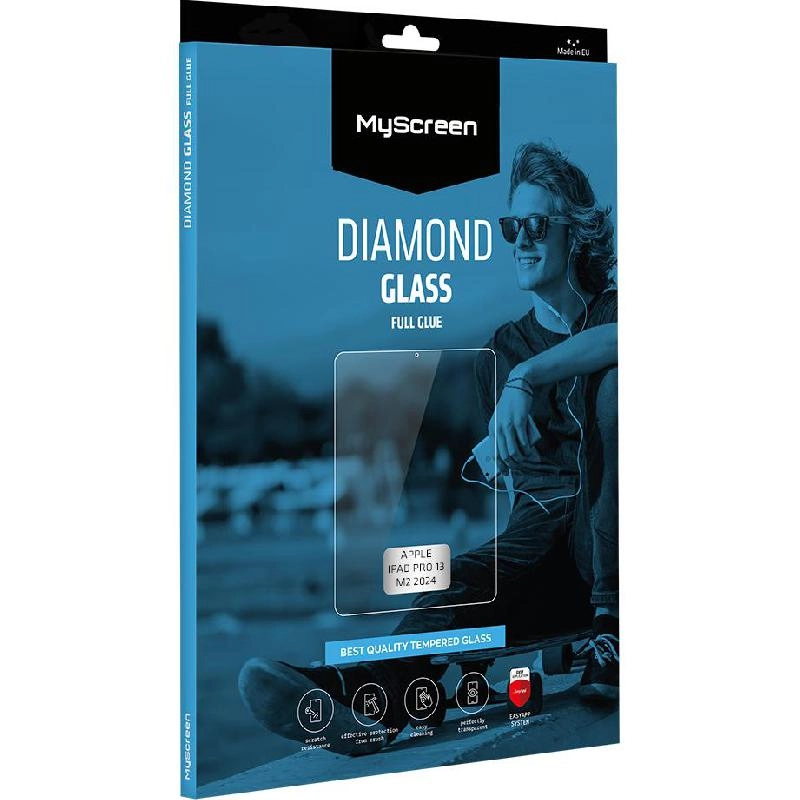 MyScreen Diamond Glass Screen Protector for iPad Pro 11 - 2022 / iPad Pro 11 - 2021 / iPad Air 10.9 5th Gen