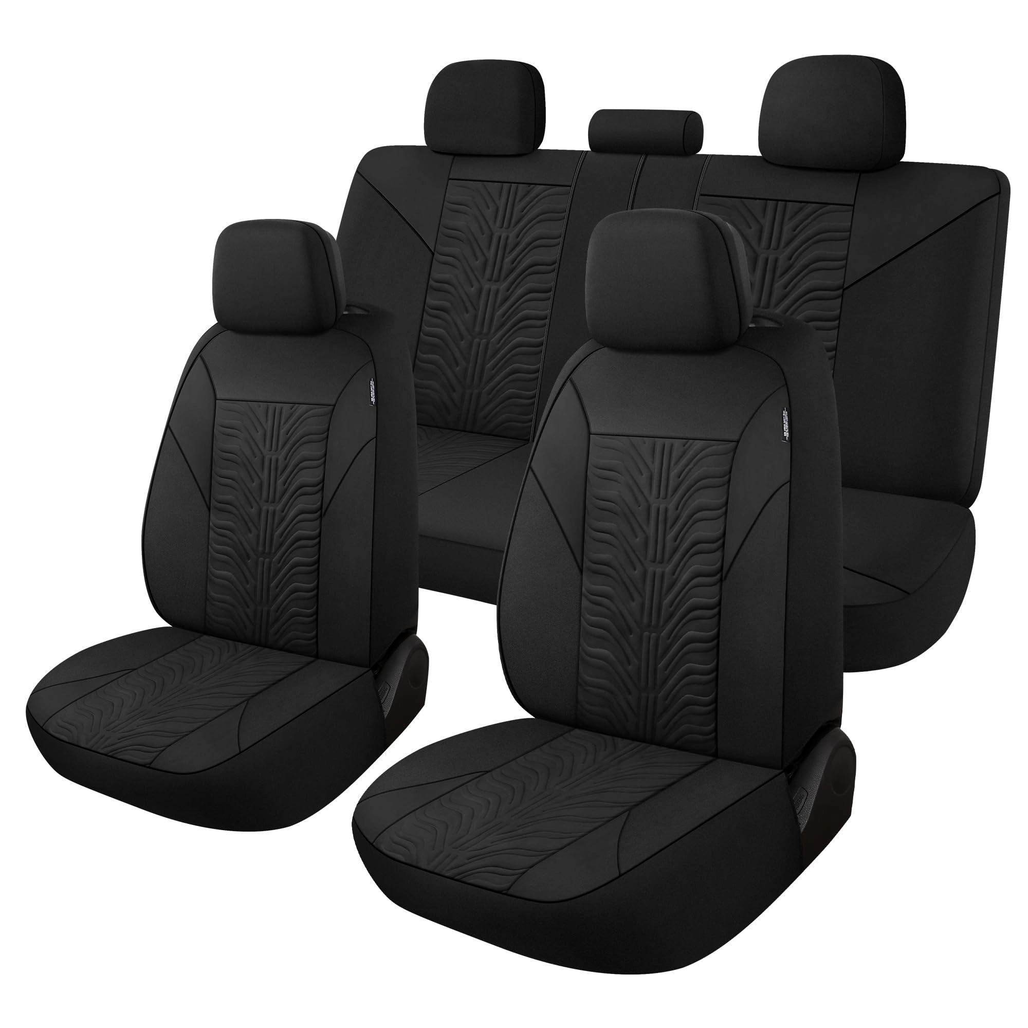 Creator International Trade Co., Limited Car Seat Covers - 2 Front Universal Fit Black