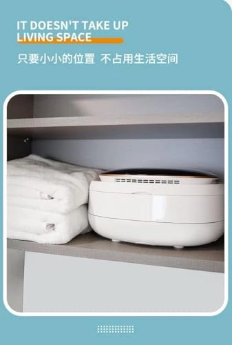 workerAE Portable Mini Folding Clothes Washing Machine - Portable Folding 0.8kg