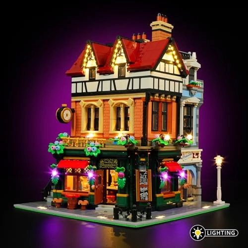 Light Kit for LEGO Tudor Corner 10350 - Plastic 1