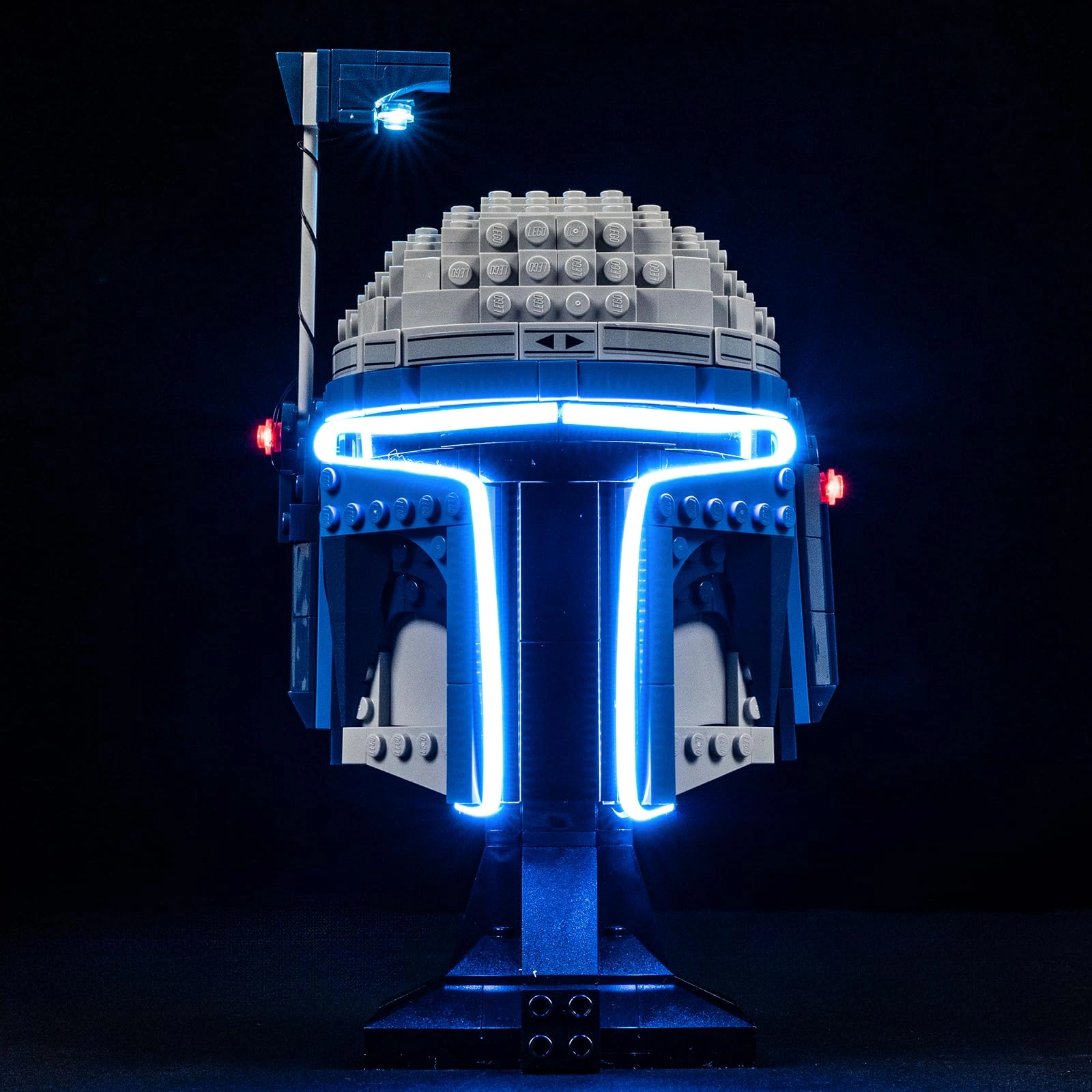 LIGHTAILING LED Light Kit for LEGO 75408 Helmet by Jango-Fett - Plastic