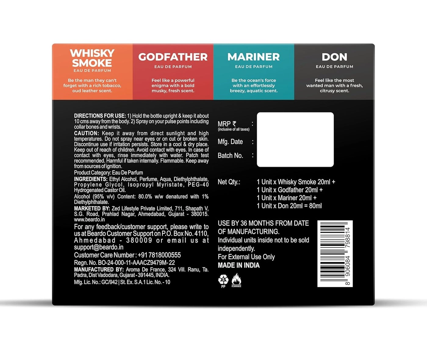 CB Bestseller Perfumes Giftset - Eau de Parfum