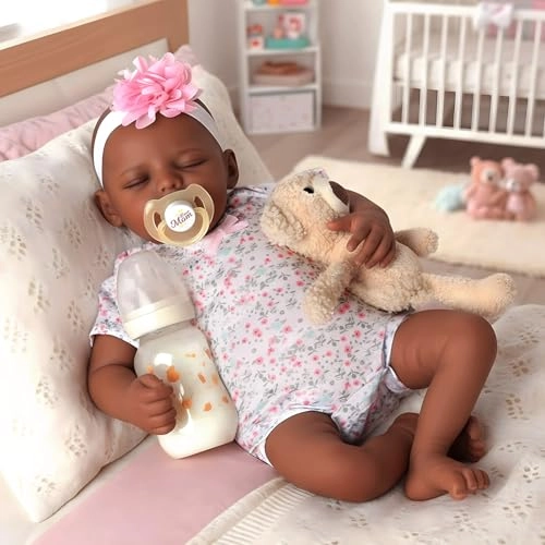 Mia Reborn Baby Doll - 17-Inch Vinyl Ages 3+ Set