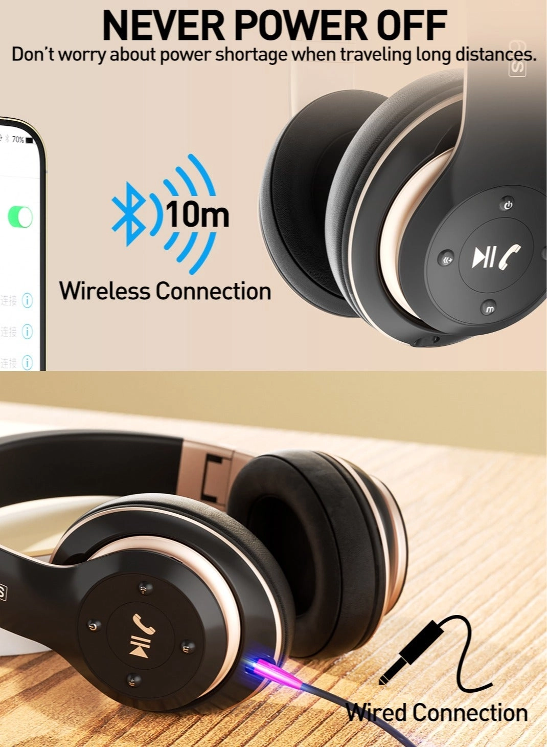 6S Wireless Headphone