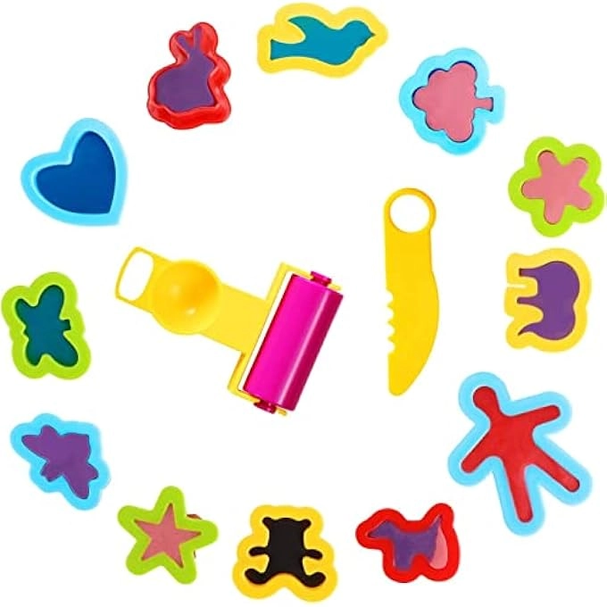 Modeling Clay Tools Set - 36 months - 10 years 20 Pcs