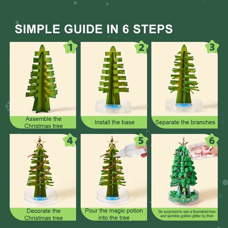 Magical Christmas Tree Experiment Kit - 6+ years