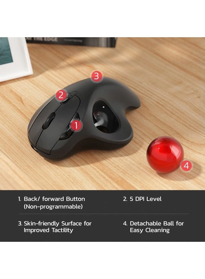 M501 Trackball Mouse - Wireless
