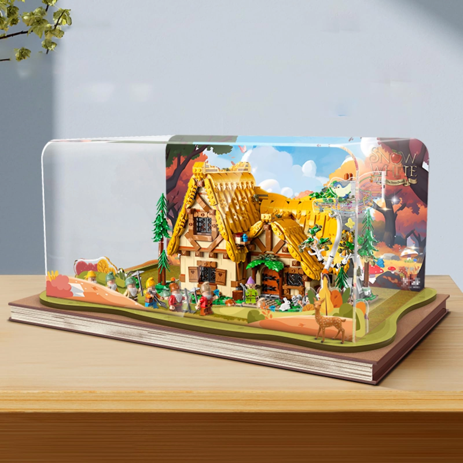 SUNHON Figures Display Box - 45x30x25cm Acrylic