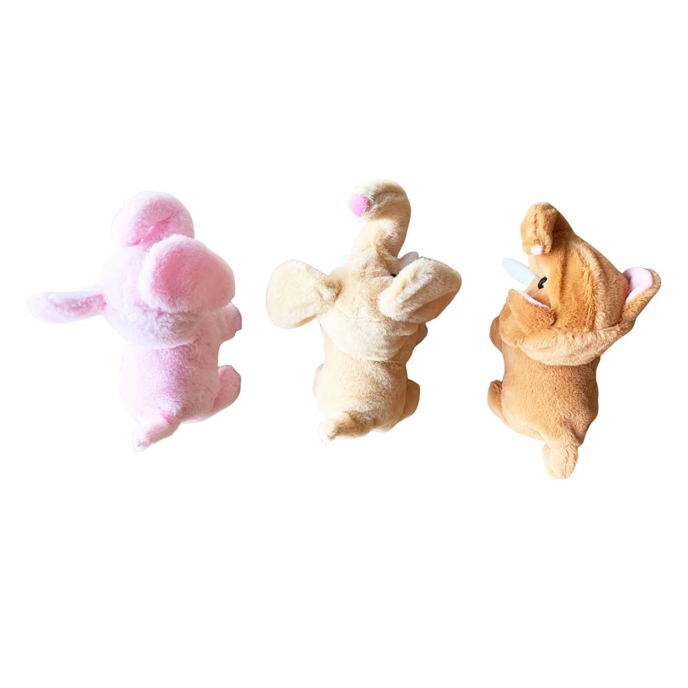 Electronic Walking Plush Elephant - Color May Vary 1 Pc