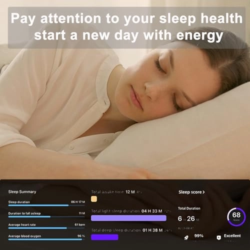 SR08 - Heart Rate Monitor Sleep Tracker