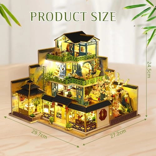 Miniature Dollhouse Kit - green spring yard