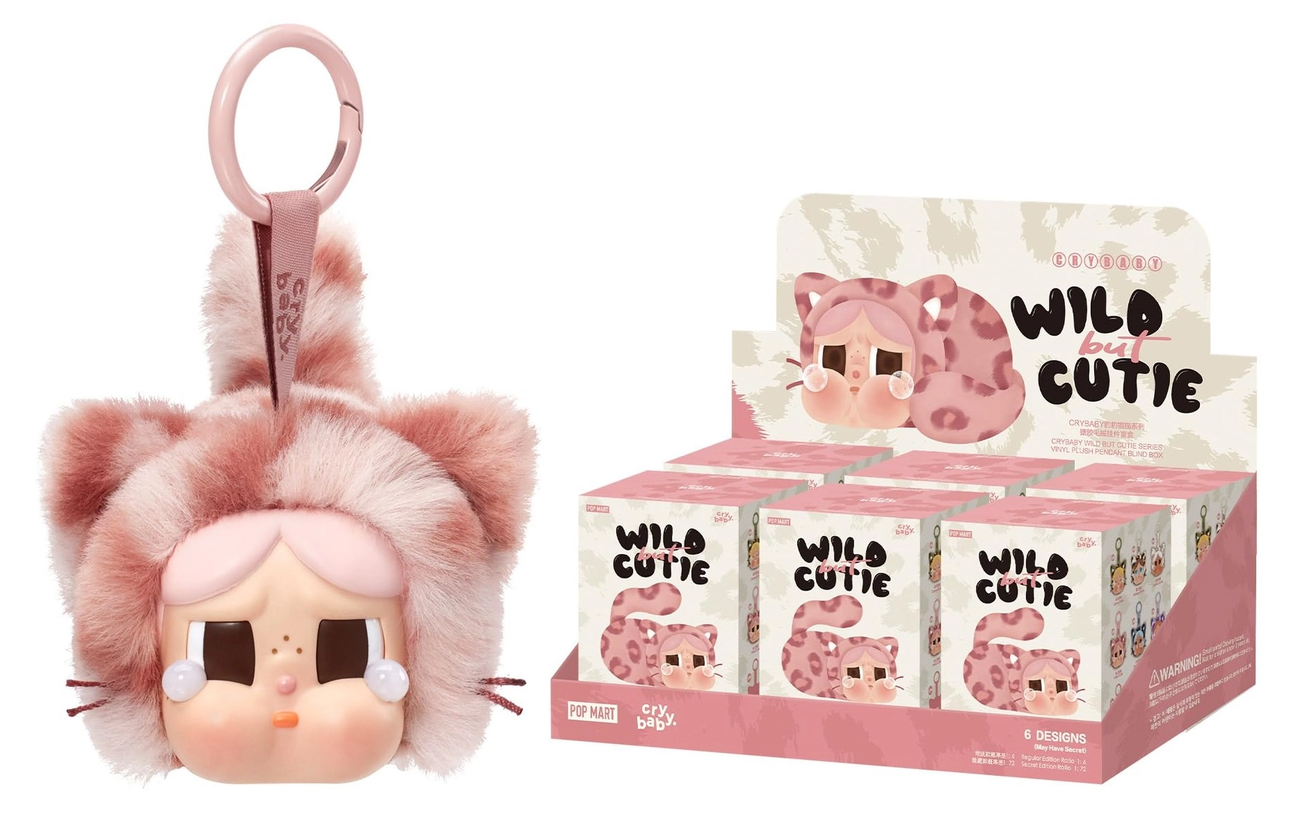 Pop Mart CRYBABY - Wild But Cutie Series - 6 cm - Assorted Styles