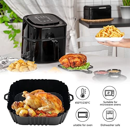 Square Silicone Air Fryer Liner - Silicone 1 piece(s)