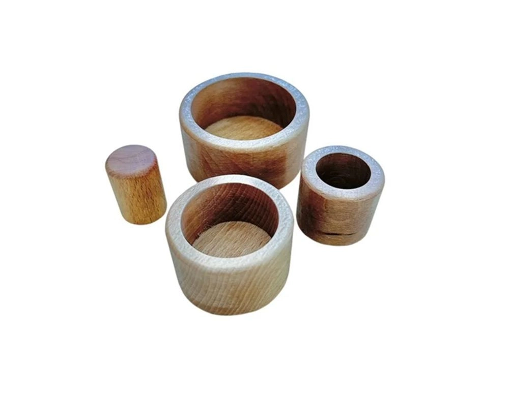 Edu Fun Infant Cylinder Block - Suitable for 2 years and above 3 - 4 Pcs