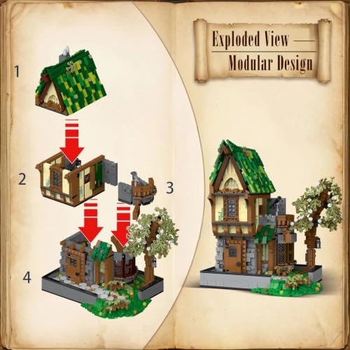 Tavern Building - 1872 pcs