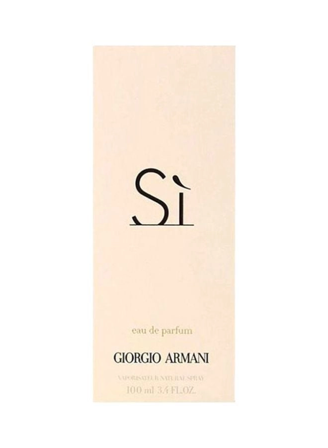 Si Eau de Parfum 100ml