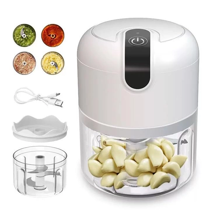 Electric Food Chopper - 250ml USB Charging
