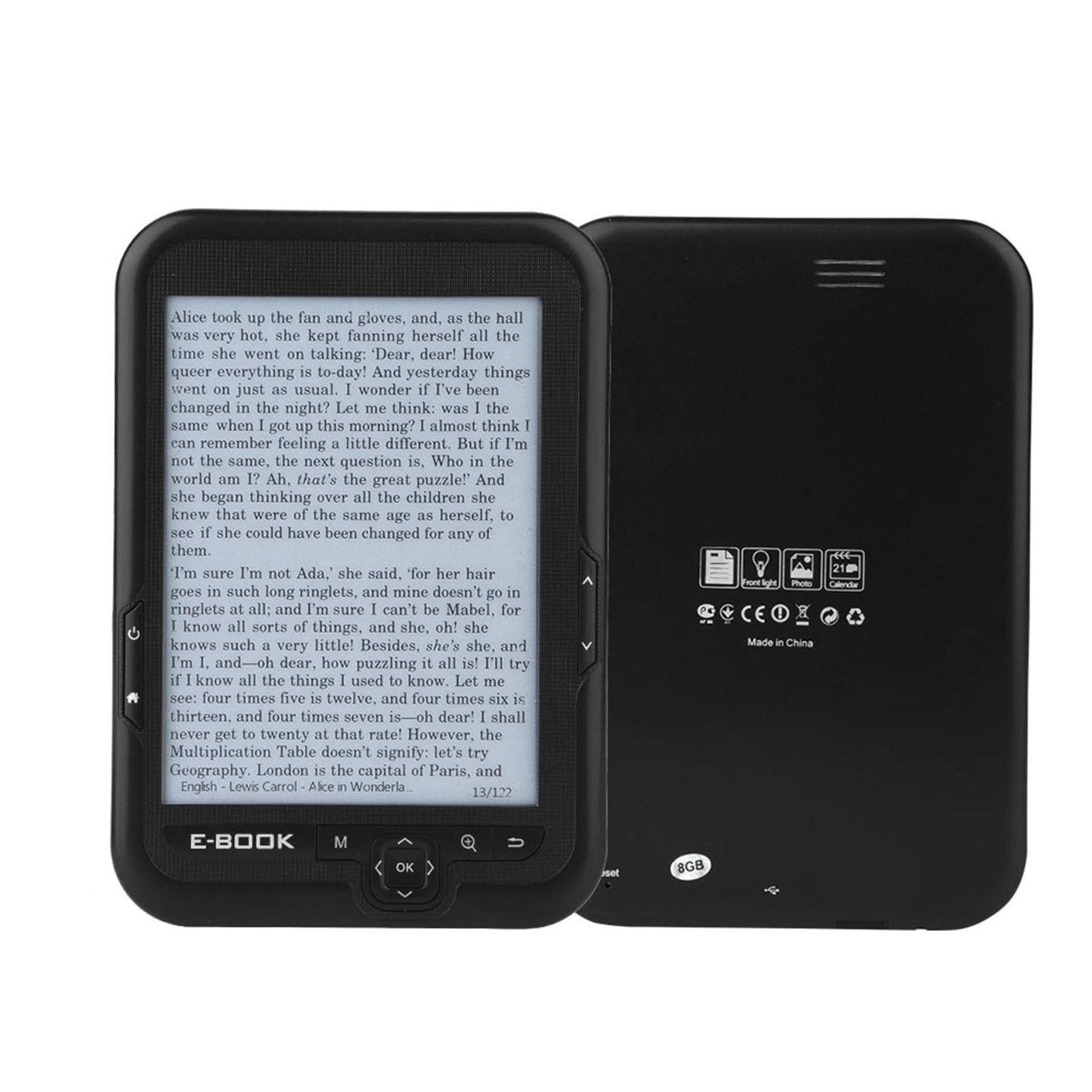 E-Book Reader - 6-inch 8GB