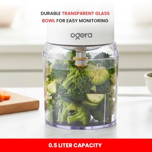 Electric Food Chopper - 0.5L