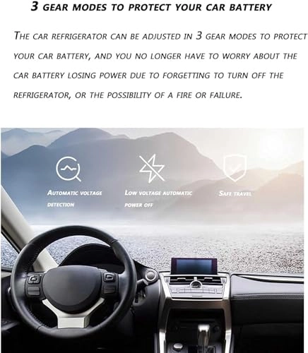 Car Freezer Refrigerator - Portable 12V/24V -25C