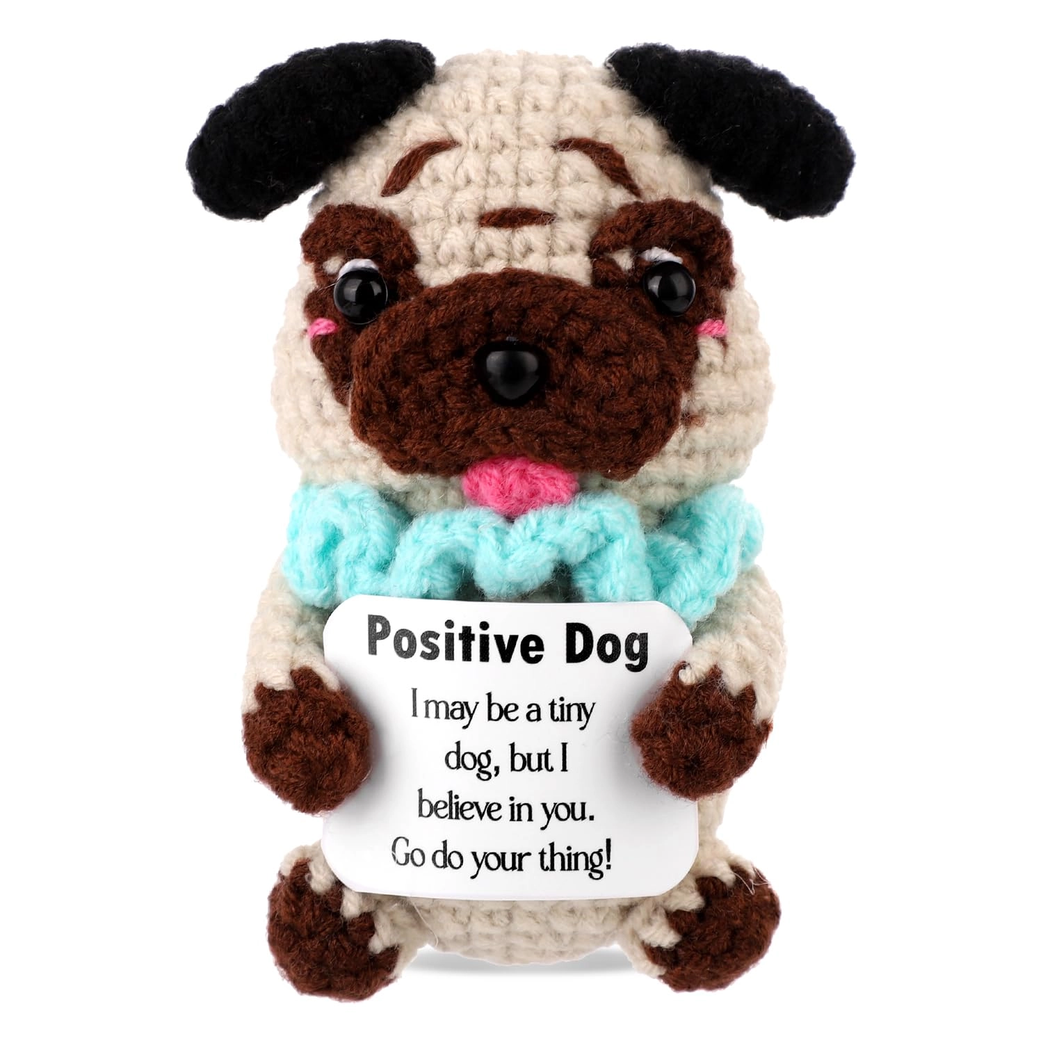 TOYMIS Pug Positive 10 cm Crochet