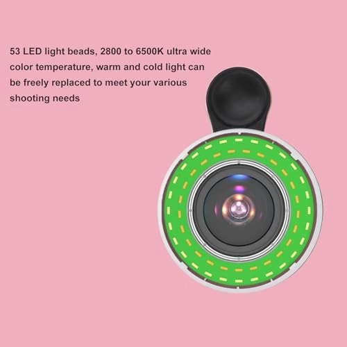 15X Macro Lens - Adjustable Fill Light Optical Glass