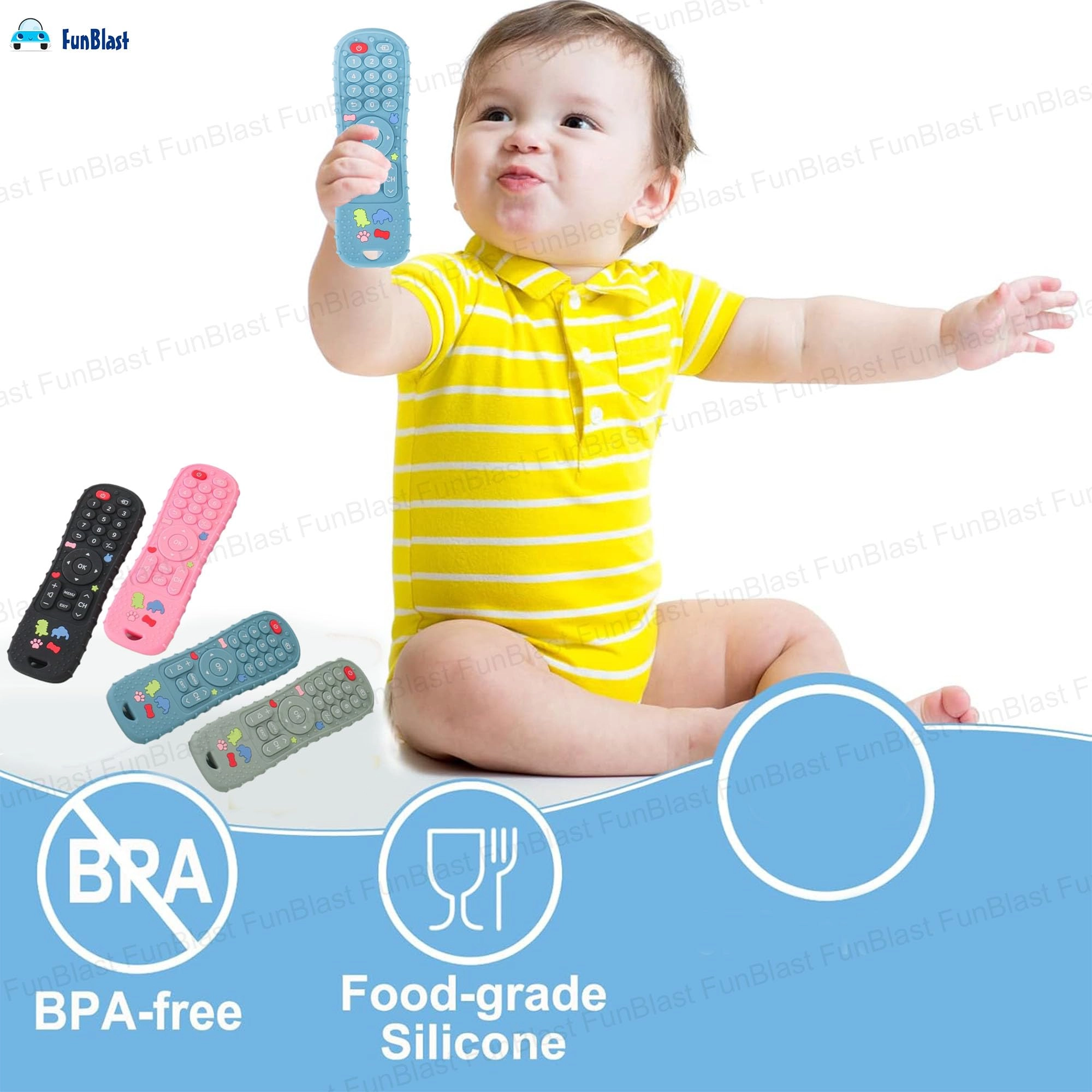 Remote Teether - Silicone