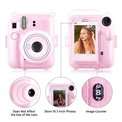 Instax Mini 12 Case - Instax Mini 12 Glitter